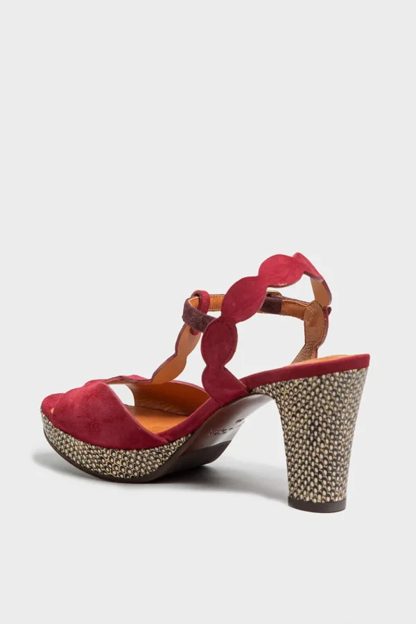 Sandalo Chie Mihara bordeaux ELDEN