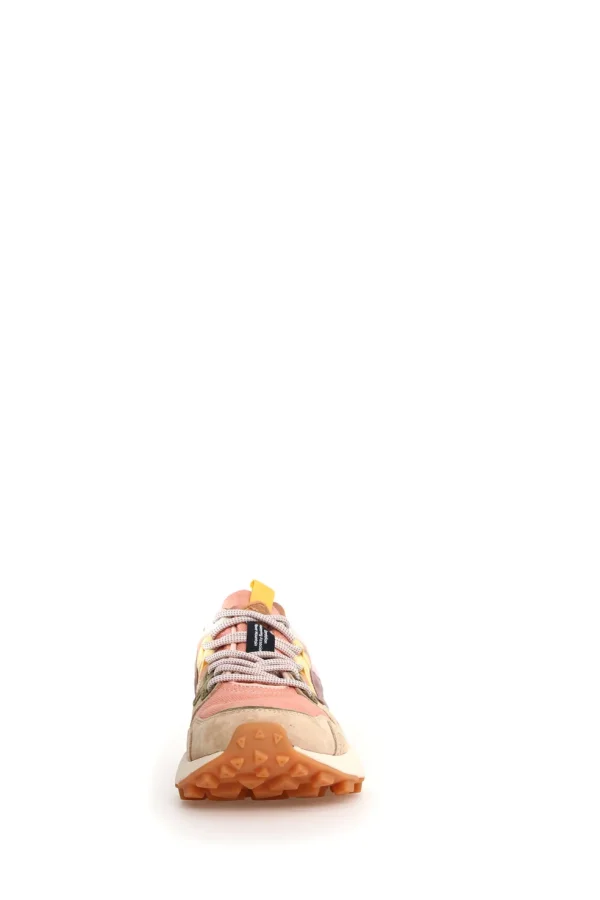 Sneakers Flower Mountain light brown rose Yamano 3