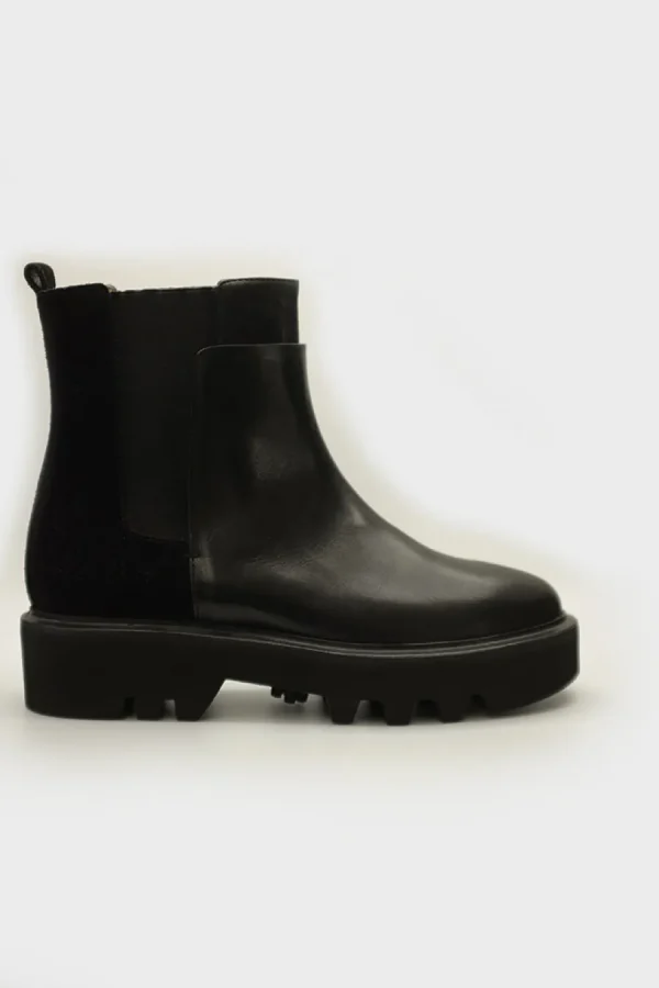 Stivaletto Kalliste in pelle nera 5048